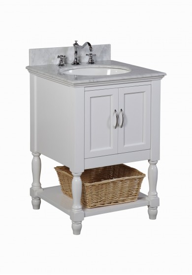 Laine Single Vanity W61cm - Stone Top
